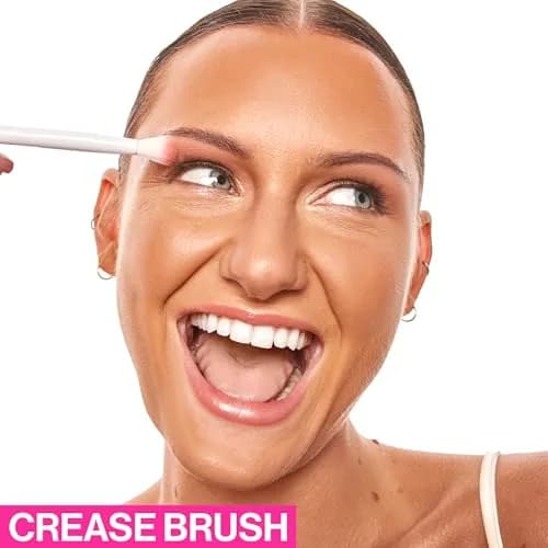 wet n wild Crease Brush (Pack of 2) - Expert Precision Eyeshadow Application thumbnail 3