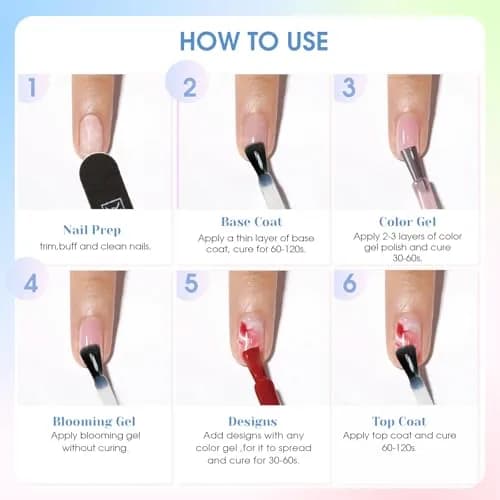 ROSALIND Gel Nail Polish Set 101PCS | 91 Colors, Long-Lasting, Easy Application, Safe Ingredients, Gift Ready thumbnail 7