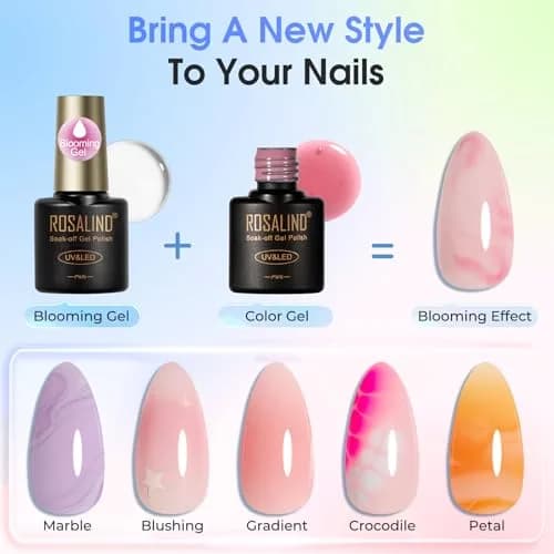 ROSALIND Gel Nail Polish Set 101PCS | 91 Colors, Long-Lasting, Easy Application, Safe Ingredients, Gift Ready thumbnail 3