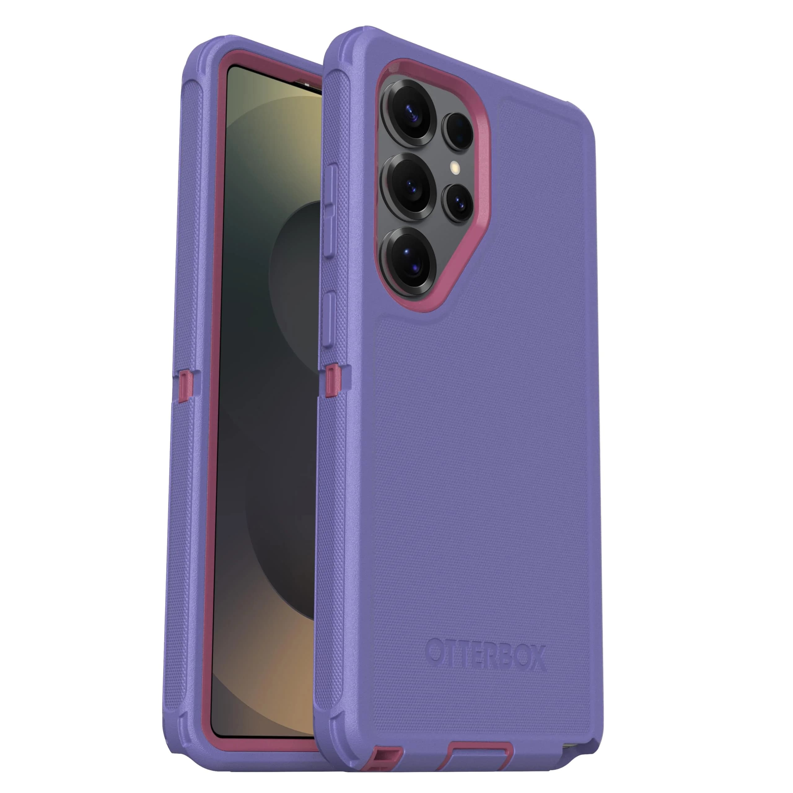 OtterBox Defender Series Case for Samsung Galaxy S25 Ultra - Violet Current (Purple & Pink) - Rugged & Durable | 18.3cm (7.2in) x 10.9cm (4.3in) x 1.8cm (0.7in) - main product image
