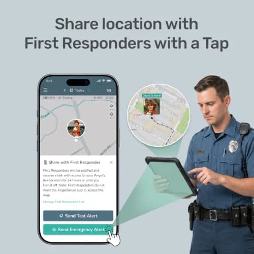 AngelSense GPS Tracker for Kids - Autism, Elderly | Real-Time Location & Safety thumbnail 5
