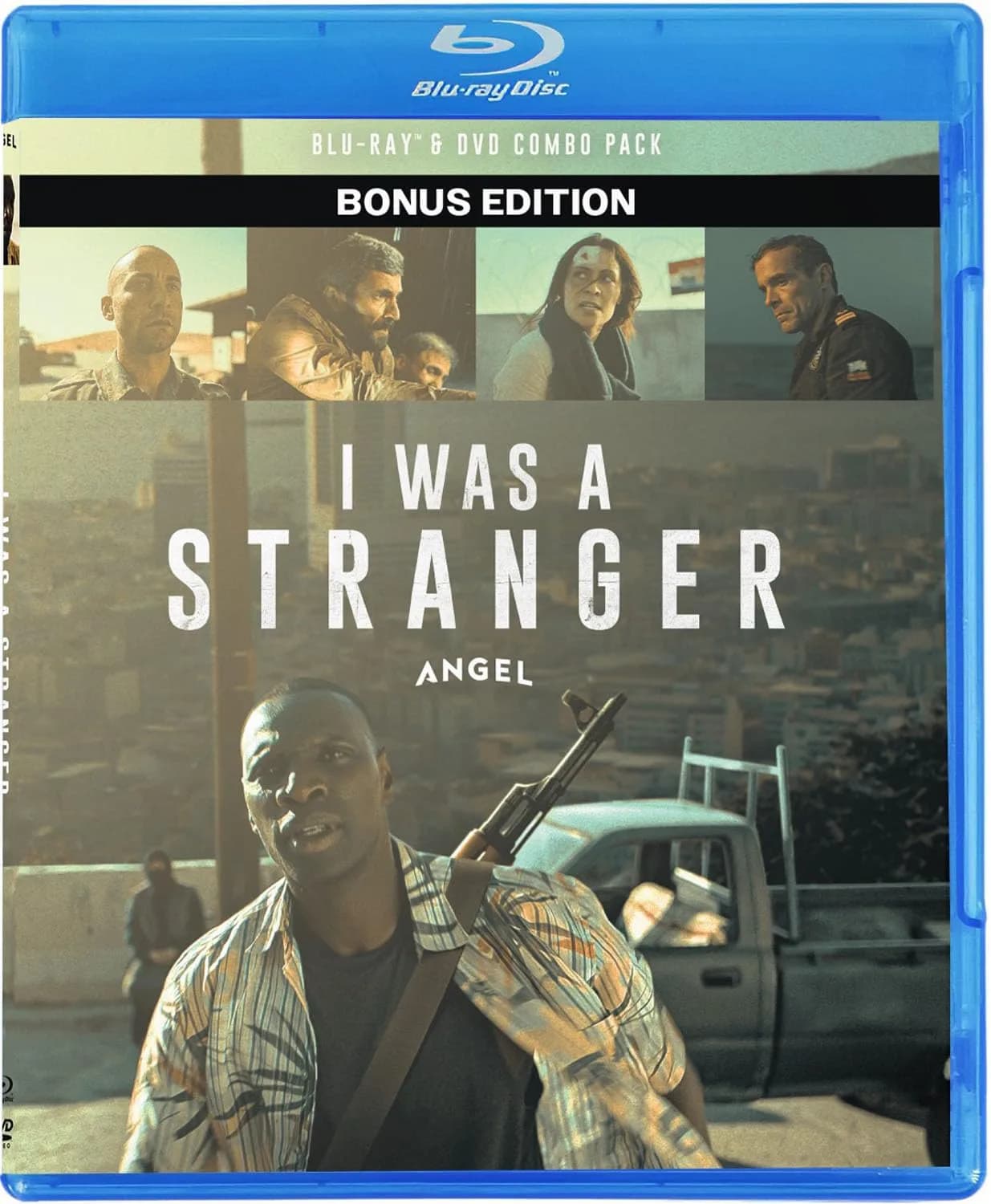 Angel Studios I Was a Stranger Blu-ray + DVD | Drama Refugee Crisis 2-Disc Set (103 min) - main product image