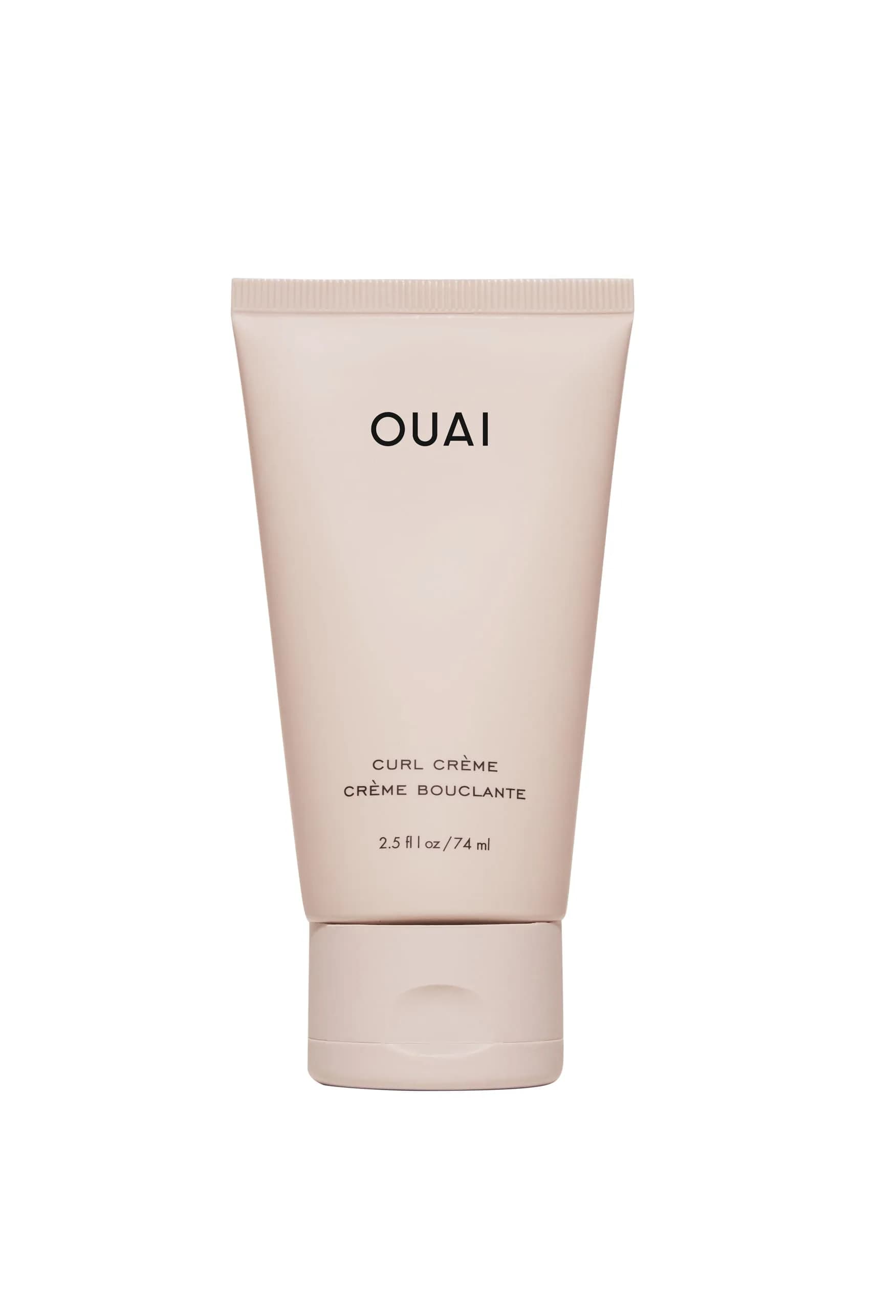 OUAI Curl Defining Cream - Travel Size Hydrating Curl Cream (2.5 Oz) | Defines & Hydrates Curly Hair