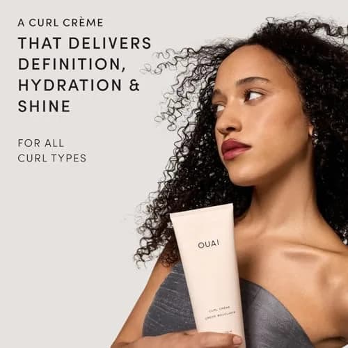 OUAI Curl Defining Cream - Travel Size Hydrating Curl Cream (2.5 Oz) | Defines & Hydrates Curly Hair thumbnail 2