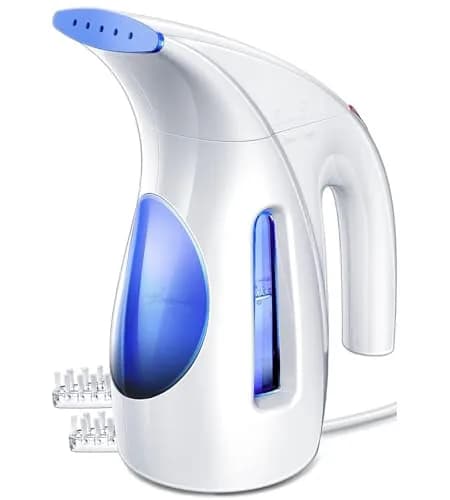HiLIFE Garment Steamer 240ml | Portable Handheld 700W, Strong Penetrating Steam, Removes Wrinkles, for Home & Office (ONLY FOR 120V) thumbnail 1