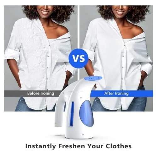 HiLIFE Garment Steamer 240ml | Portable Handheld 700W, Strong Penetrating Steam, Removes Wrinkles, for Home & Office (ONLY FOR 120V) thumbnail 6