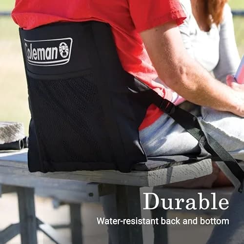 Coleman Stadium Seat 2-Pack with Built-in Storage and Padded Seat, Easy to Carry | 15.5-inch Seat Width thumbnail 4