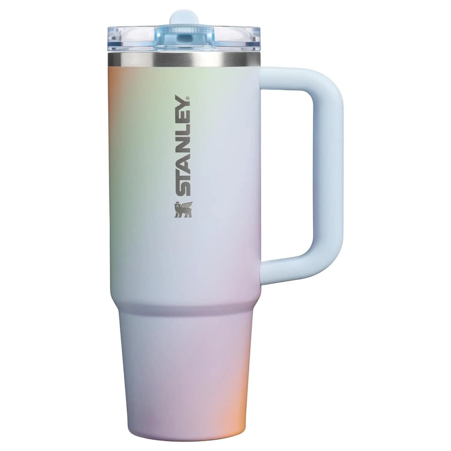 STANLEY Quencher ProTour Flipstraw Tumbler 30 oz Sunrise Spiral | Leakproof Insulated Stainless Steel Cup