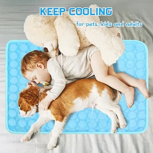 dgdgbaby Portable Dog Cooling Mat 22x28in | Self-Cooling Summer Pet Bed Pad thumbnail 6