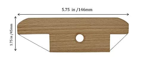 Creative Hobbies Wood and Wire Bevel Cutter Clay Trimming Tool 15cm (5.75 Inch) Pack of 2 | Professional Pottery & Ceramics Sculpting Tool thumbnail 4
