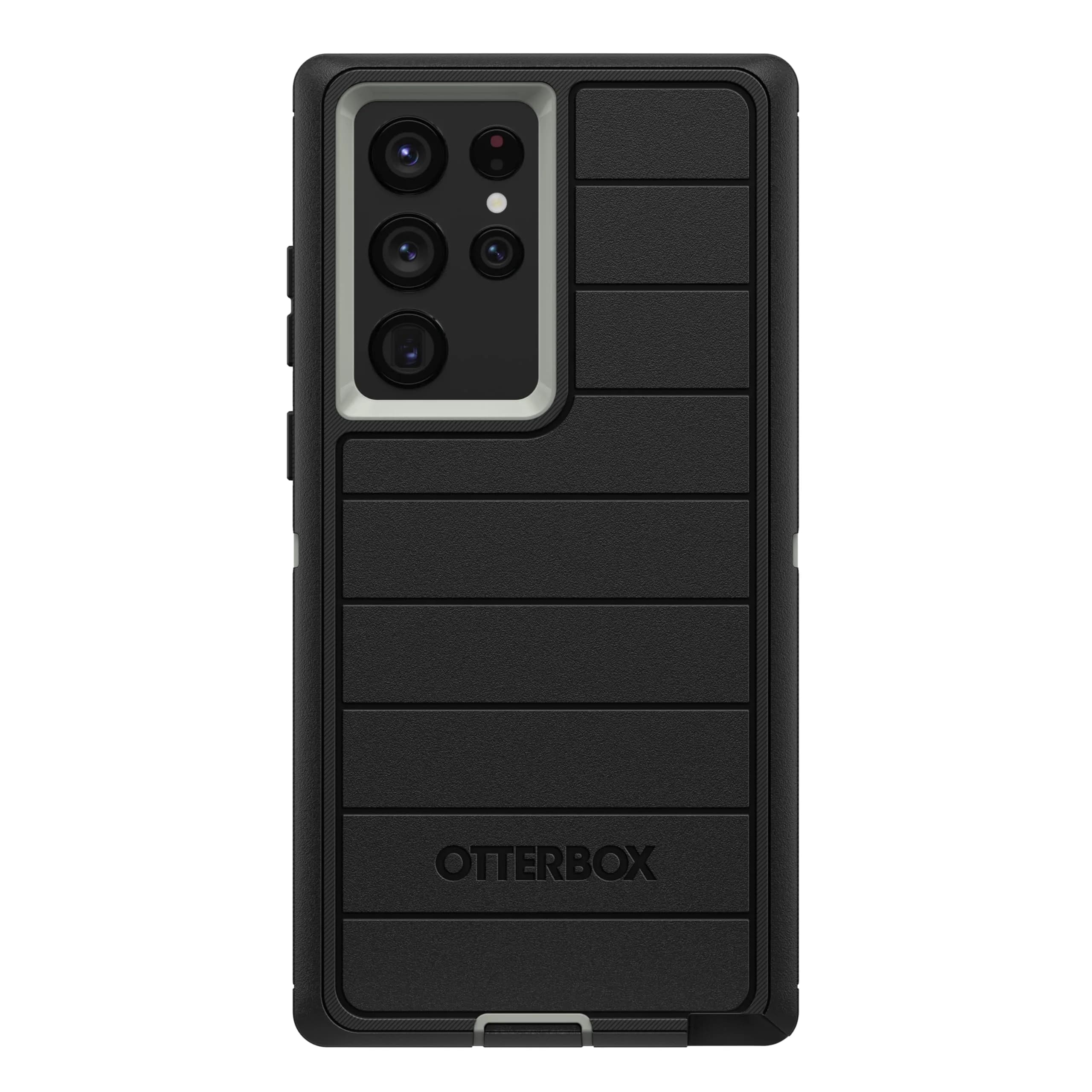 OtterBox Defender Series Pro Case for Samsung Galaxy S22 Ultra (Only) - Black | Microbial Defense Protection — Graphite Shadow (Black & Grey)