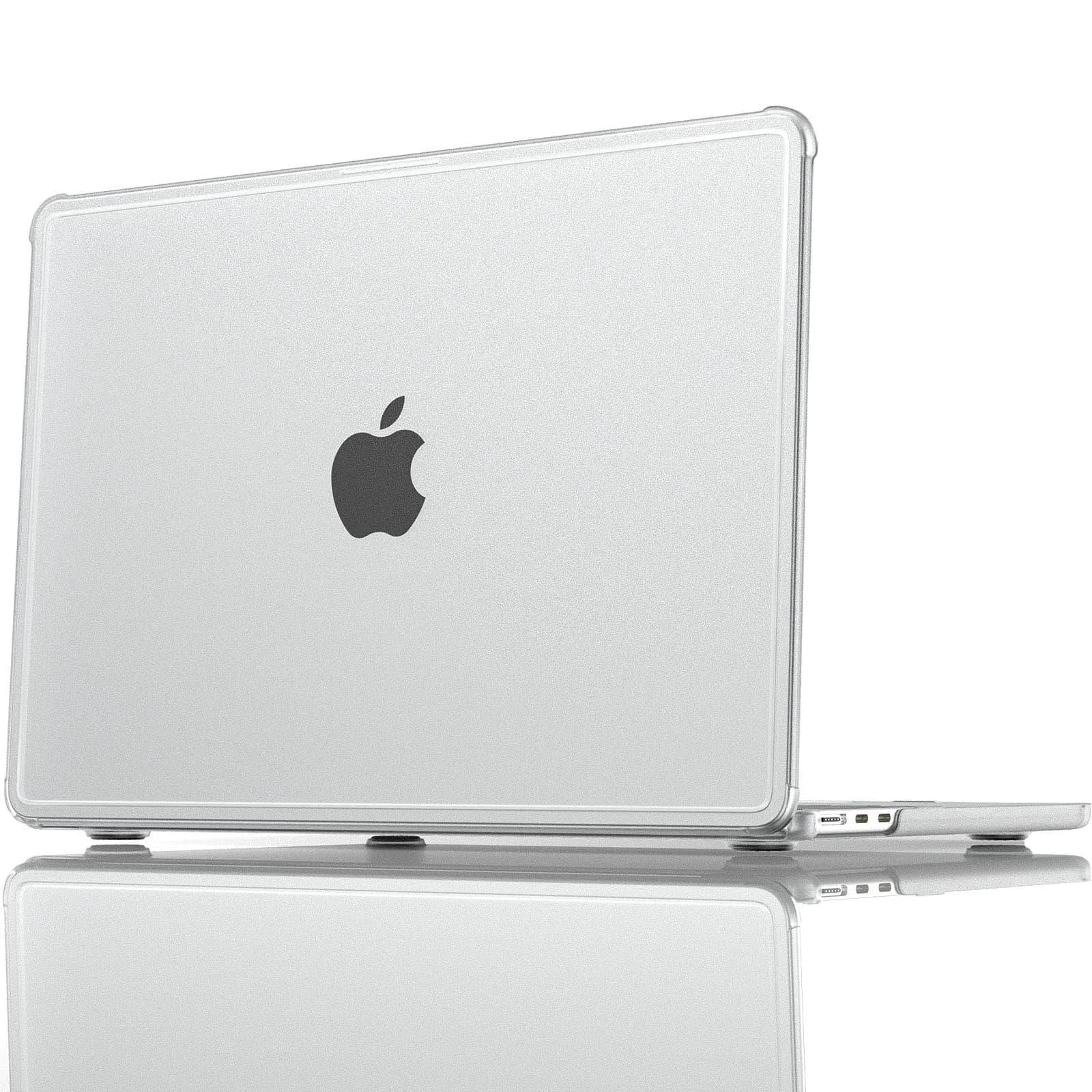 EooCoo Reinforced Anti-Crack Case for MacBook Air 13.6 inch M5-M2 Chip (2022-2026) | Shockproof Matte Clear Hard Shell - main product image