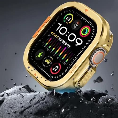 Suphart Apple Watch Ultra 4/3/2/1 Case 49mm | Rugged Metal Bumper & Back Protector thumbnail 5
