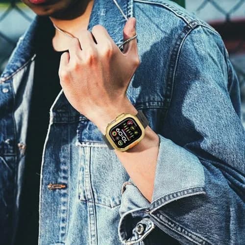 Suphart Apple Watch Ultra 4/3/2/1 Case 49mm | Rugged Metal Bumper & Back Protector thumbnail 7