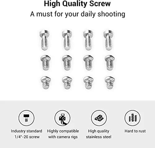 SMALLRIG 1/4" Allen Wrench Screws Pack of 24 Stainless Steel | Durable Camera Accessories thumbnail 4