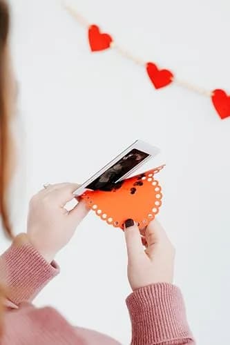 Pearhead Valentine's Day Baby Clean Touch Ink Pad Set with Heart Cards | 2.5" x 3.5" Ink Window thumbnail 7