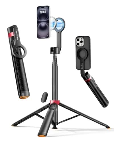 SpereSeren Portable Cellphone Stand for Recording Travel | Magnetic Tripod for Video & Photos thumbnail 1