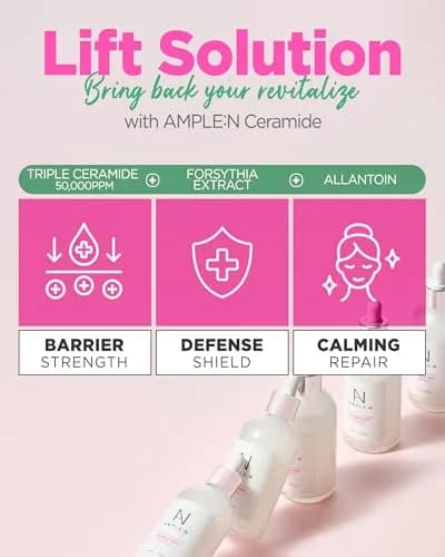 AMPLE:N Ceramide Shot Ampoule Chaekgado Edition 100ml (3.38 fl oz) | Korean Skincare Serum for Hydration & Barrier Support thumbnail 4