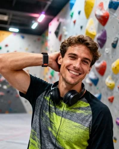 MAKCPOIMER Nylon Sport Band Combo for Whoop 5.0 & Apple Watch 49/45/44/42mm | Adjustable Black Fitness Wristband thumbnail 6