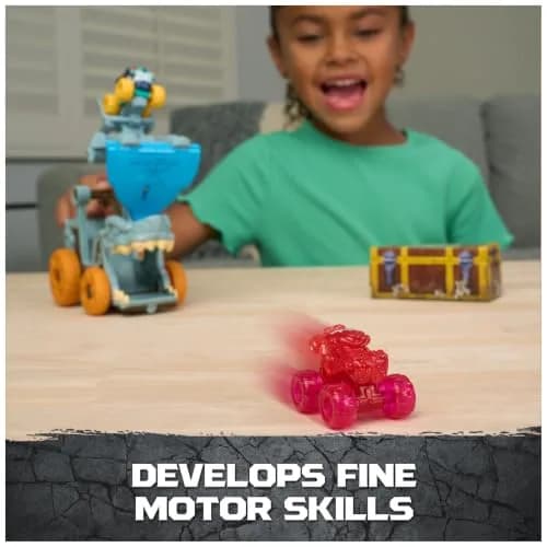 Monster Jam Mini Jams Megalodon Barnacle Blaster Playset | Dual Launch & Storage Toy for Kids thumbnail 6