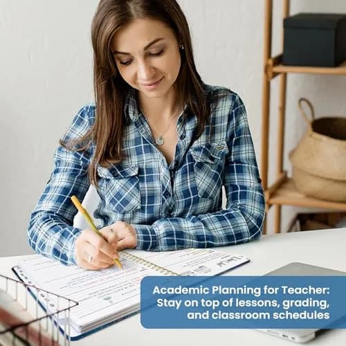 Taja Academic Planner 2026-2027, Jul 2026-Jun 2027 Monthly & Weekly Planner, 8.5x11 Inches | Year-Long Organization for Students & Professionals thumbnail 7