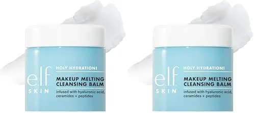 e.l.f. SKIN Holy Hydration! Makeup Melting Cleansing Balm JUMBO (2-Pack, 7 Oz Total) | Melts Makeup, Hydrates Skin thumbnail 1