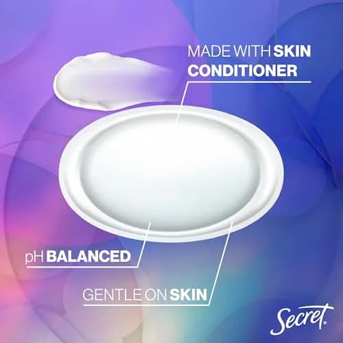 Secret Fresh Antiperspirant Deodorant for Women, Sweet Nectarine Scent, 2.6 oz (Pack of 2) thumbnail 4