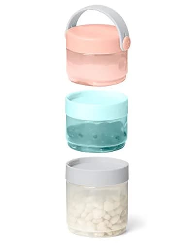 Skip Hop Baby Formula Container, Formula-to-Food (Pack of 2) | Stackable & Leak-Proof for Purees & Snacks thumbnail 4