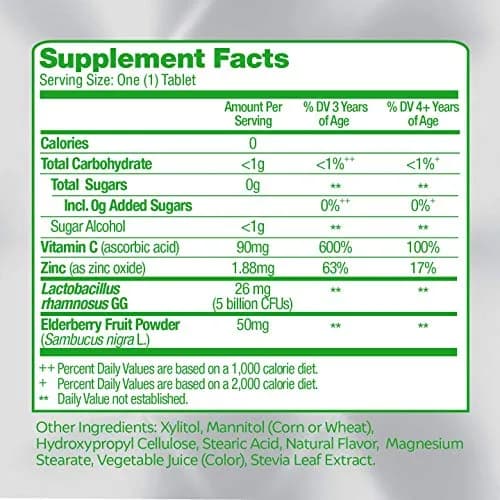 Culturelle Immune Defense Probiotic with Vitamin C, D & Elderberry Mixed Berry Chewables 120 Count (240g / 8.4 oz) | 4-in-1 Immune Support for Kids Ages 3+ thumbnail 5