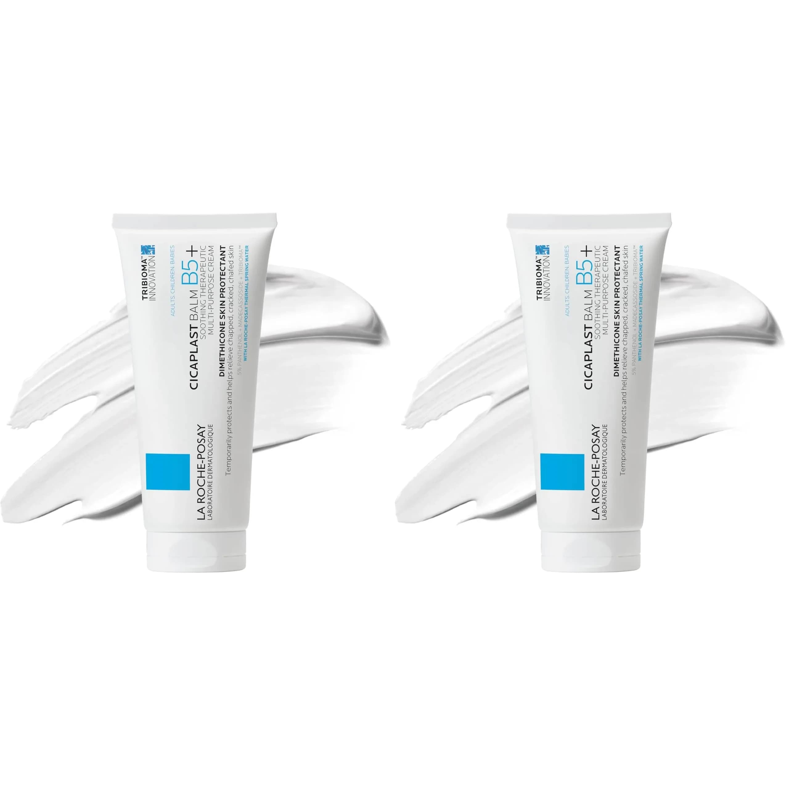 La Roche-Posay Cicaplast Balm B5 Multi-Purpose Ointment 40ml (1.35 Fl Oz) | Soothes Dry & Irritated Skin — 100ml