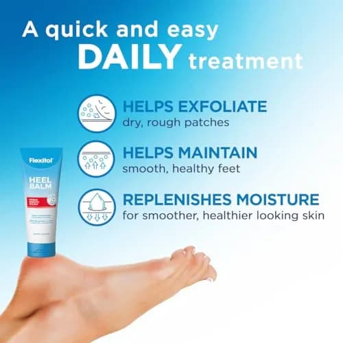 Flexitol Heel Balm Cream 16 oz (454 g) | Intensive Hydration for Dry, Rough Feet & Heels thumbnail 5