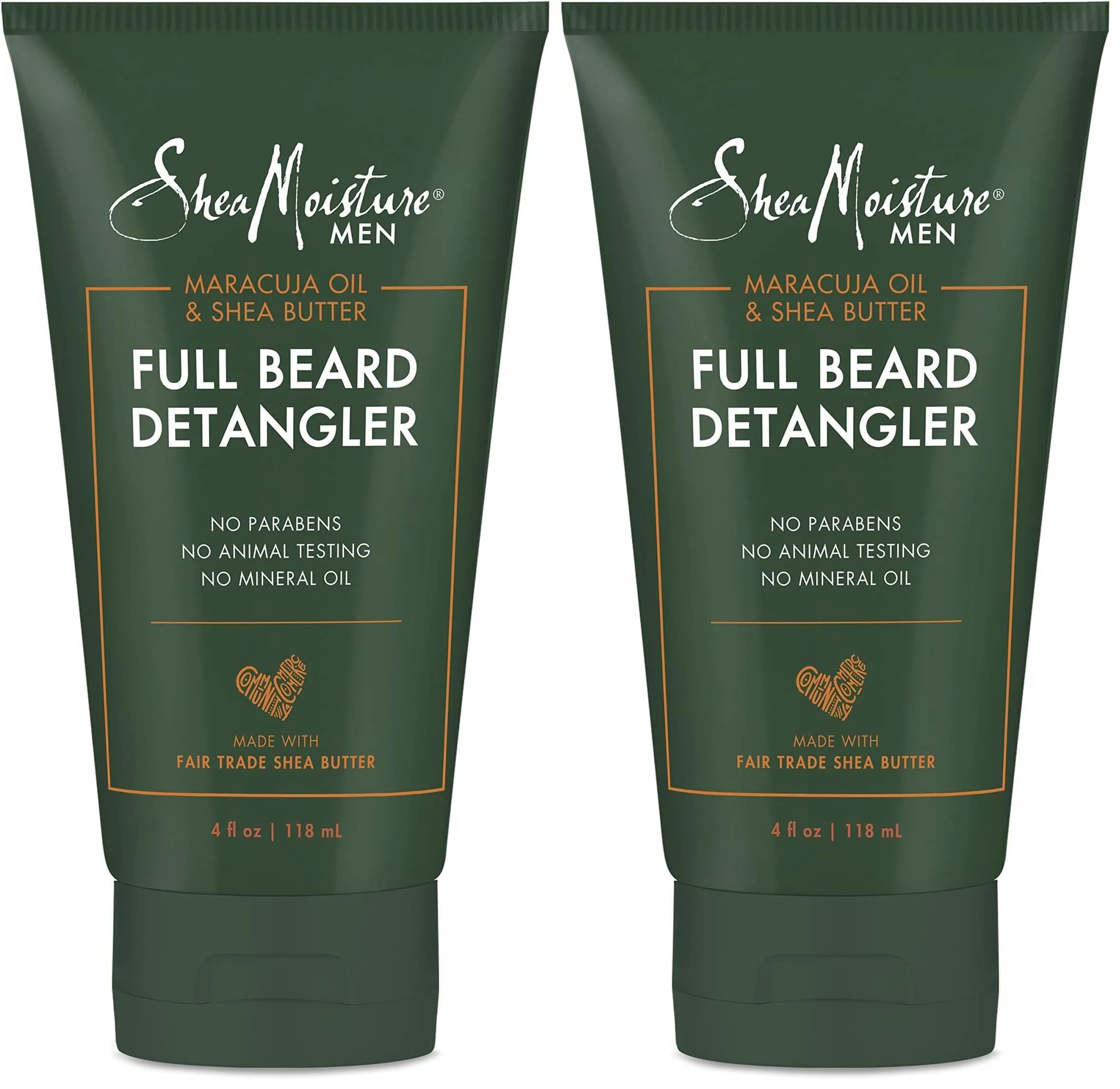 Shea Moisture Beard Conditioner Detangler 236ml (8 Fl Oz) | Full Beard Softening & Shine - main product image