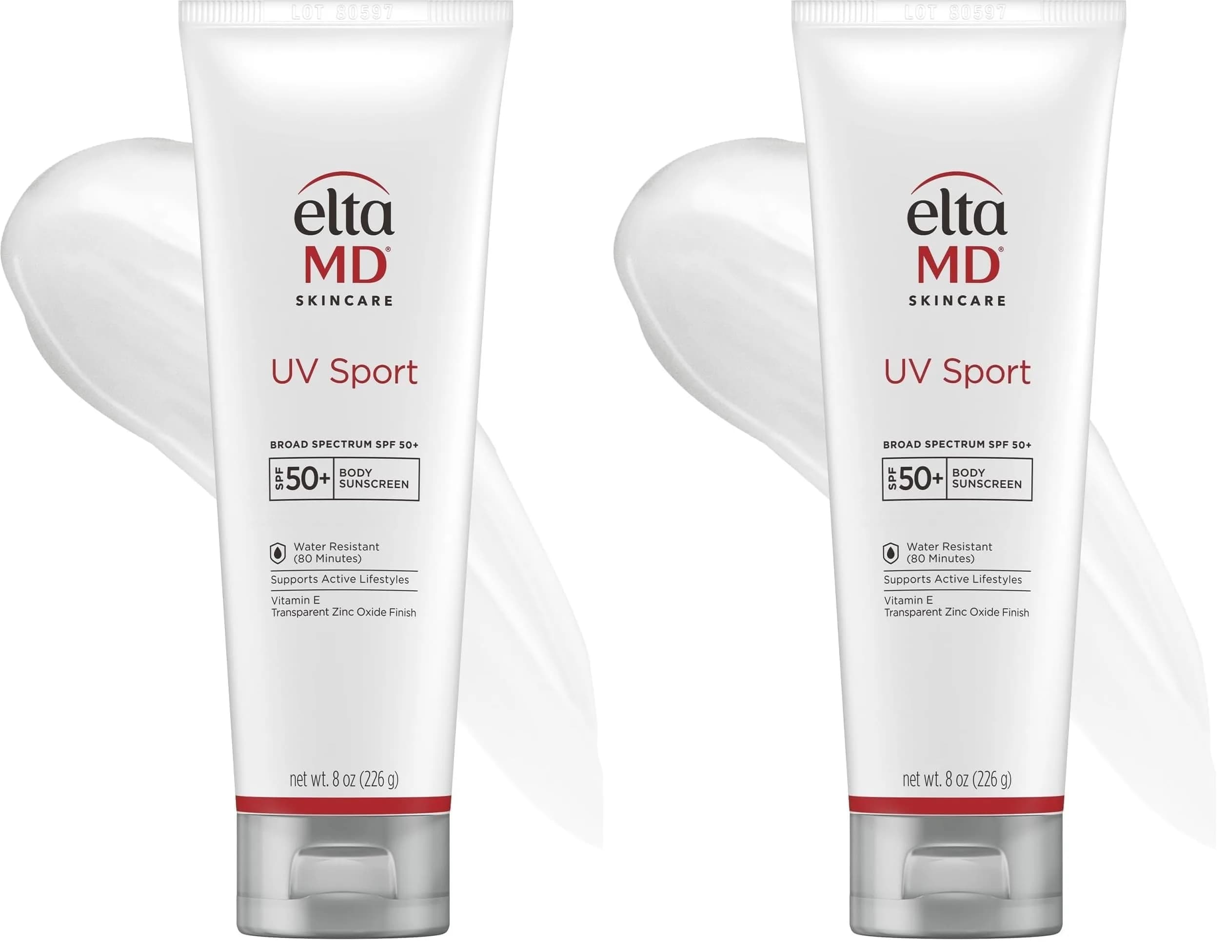 EltaMD UV Sport Sunscreen Lotion SPF 50 Body Sunscreen 473ml (16 Fl Oz) | Water and Sweat Resistant - main product image