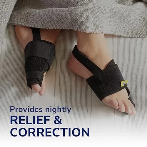 Dr. Scholl's Bunion Relief & Toe Corrector Gel Splint for Women & Men | Night Pain Relief & Toe Alignment thumbnail 4