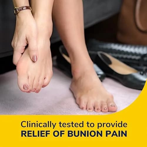 Dr. Scholl's Bunion Relief & Toe Corrector Gel Splint for Women & Men | Night Pain Relief & Toe Alignment thumbnail 3