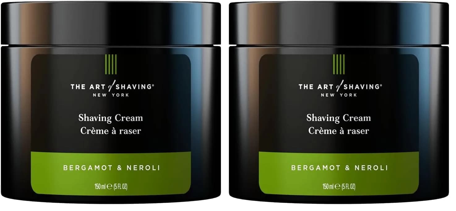 The Art of Shaving Bergamot & Neroli Shaving Cream for Men, 296ml (10 Fl Oz) | Clinically Tested for Sensitive Skin