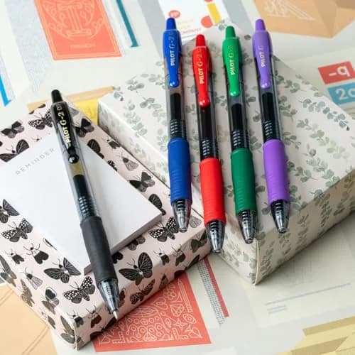 PILOT G2 Premium Gel Pens, Fine Point 0.7mm Assorted Colors 8-Count (Pack of 2) | Smooth Writing Gel Ink Rollerball Pens thumbnail 2