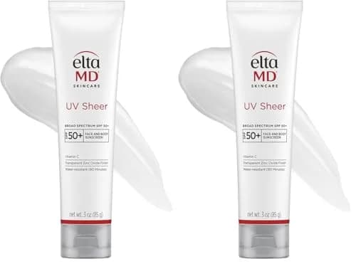 EltaMD UV Sheer Face and Body Sunscreen SPF 50+ 177ml (6 Fl Oz) | Broad Spectrum UVA/UVB Protection thumbnail 1