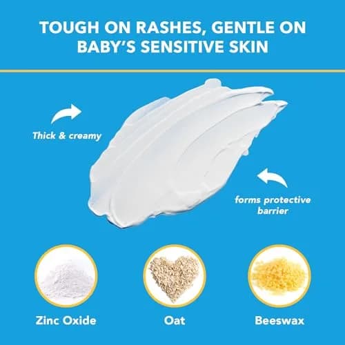 Triple Paste Diaper Rash Cream 3 Oz (Pack of 4) | Pediatrician-Recommended Zinc Oxide Ointment for Sensitive Skin thumbnail 3