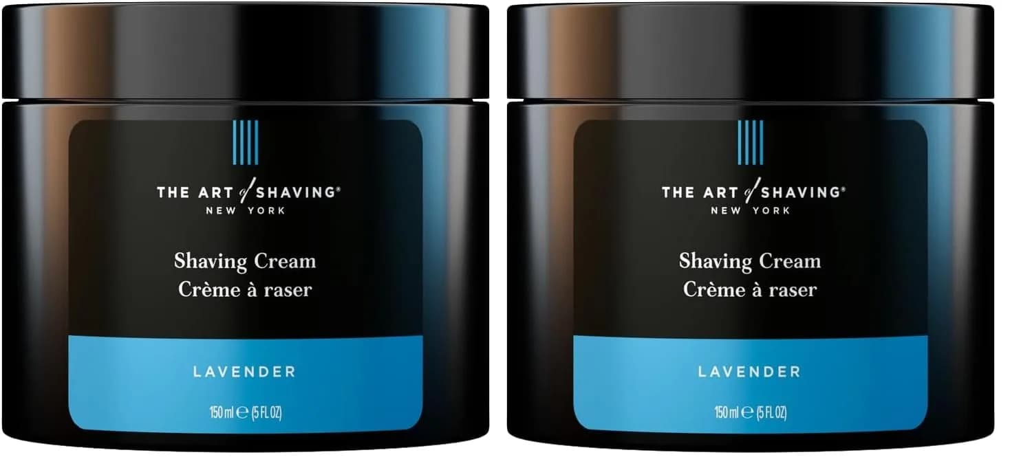 The Art of Shaving Lavender Shaving Cream for Men - Beard Care, Protects Against Irritation and Razor Burn, Clinically Tested for Sensitive Skin, 296ml (10 Fl Oz)
