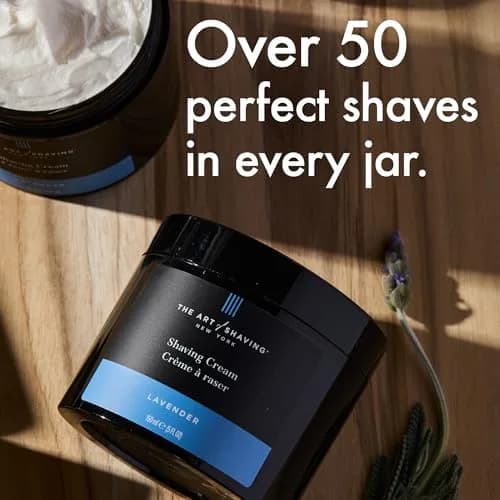The Art of Shaving Lavender Shaving Cream for Men - Beard Care, Protects Against Irritation and Razor Burn, Clinically Tested for Sensitive Skin, 296ml (10 Fl Oz) thumbnail 4