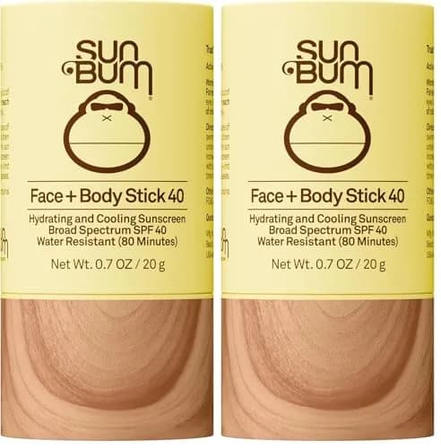 Sun Bum Original SPF 40 Face and Body Sunscreen Stick 1.4 oz (40g) | Water Resistant Broad Spectrum Protection thumbnail 1
