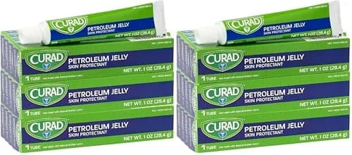Curad Petroleum Jelly Skin Protectant 1 oz | Hydrates & Soothes Dry Skin, Pack of 24 thumbnail 1