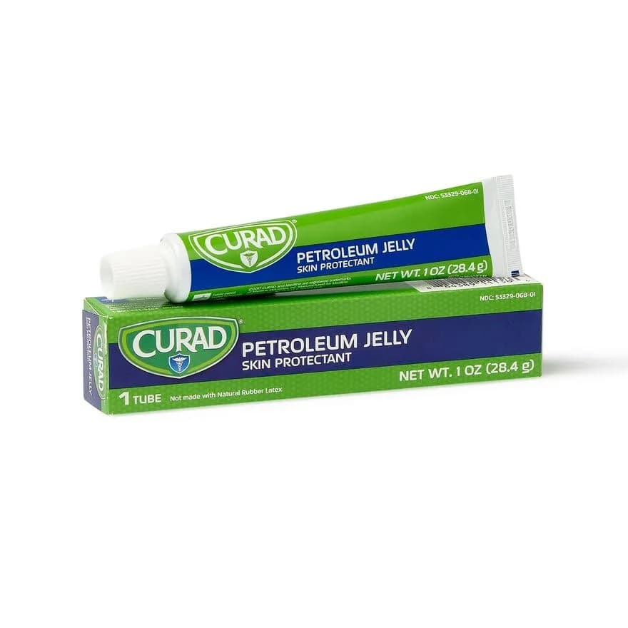 Curad Petroleum Jelly Skin Protectant 1 oz | Hydrates & Soothes Dry Skin, Pack of 24 thumbnail 2