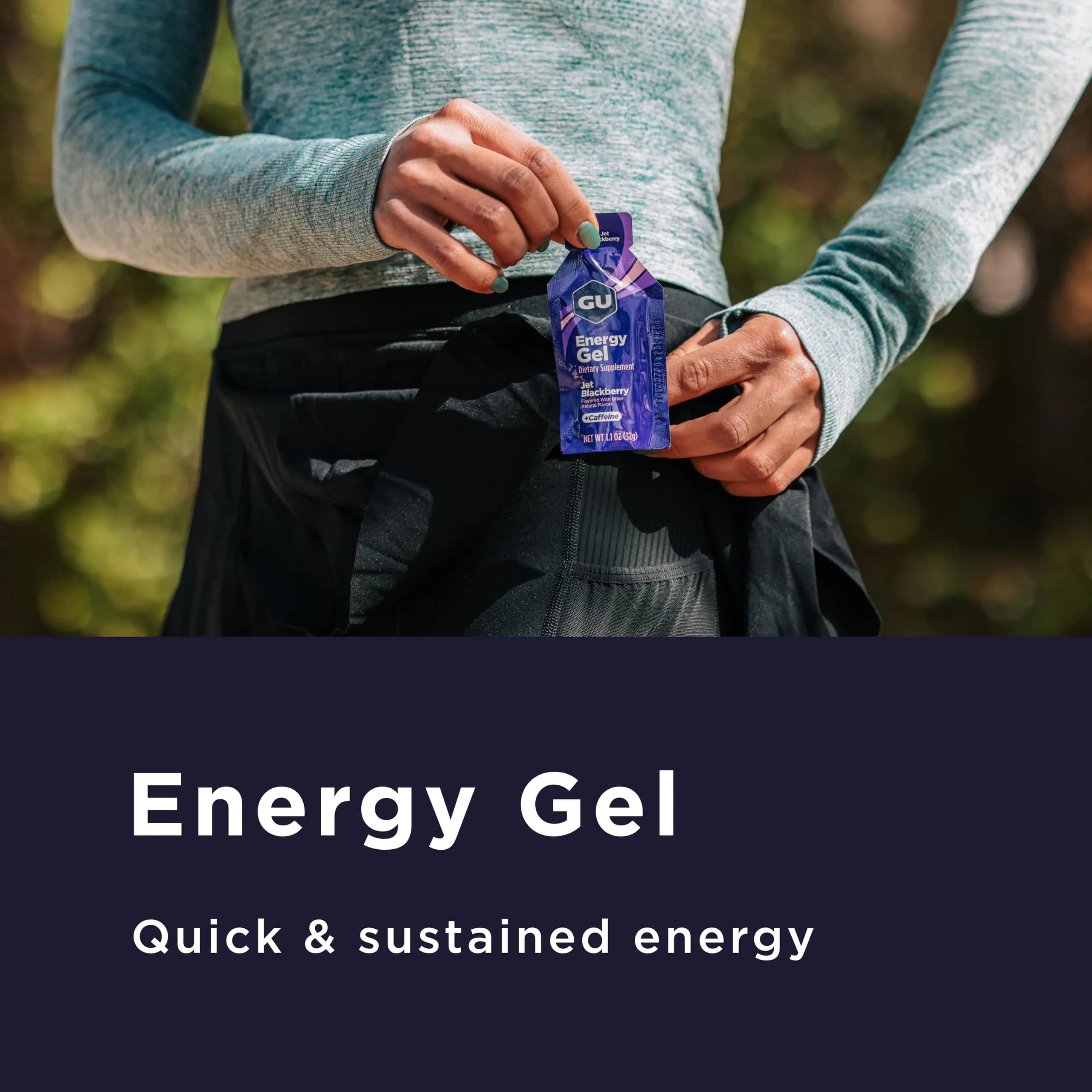 GU Energy Original Energy Gels Caffeine-Free Mixed Variety Pack (48 x 1.1 Fl Oz) | Dual Source Energy for Athletes thumbnail 2