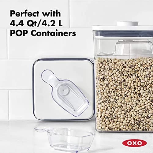 OXO Good Grips POP Container Accessories 3-Piece Scoop Set, 2-Pack | Perfect Fit for POP Containers thumbnail 4