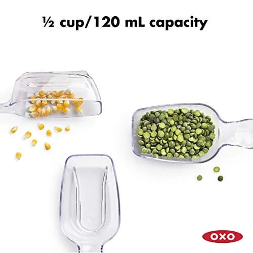 OXO Good Grips POP Container Accessories 3-Piece Scoop Set, 2-Pack | Perfect Fit for POP Containers thumbnail 2