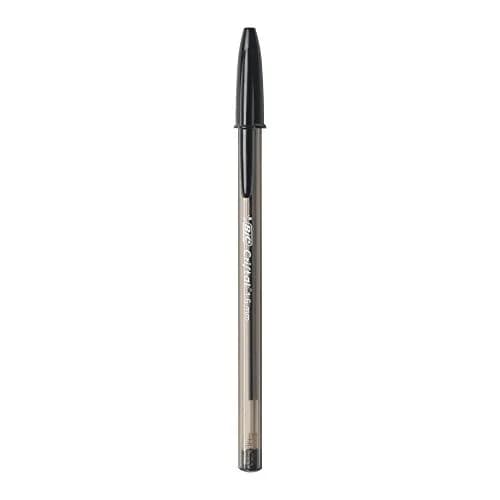 BIC Cristal Xtra Bold Ballpoint Pens, Black Ink, 1.6mm Bold Point, 48 Count (2 Packs of 24) | Smooth Ink Flow for Vivid Lines thumbnail 2