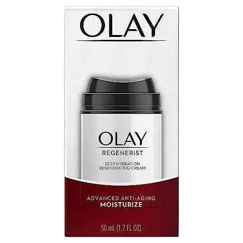 Olay Regenerist Deep Hydration Regenerating Cream Moisturizer 100ml (3.4 Fl Oz) | Amino-Peptide Complex for All Skin Types thumbnail 2