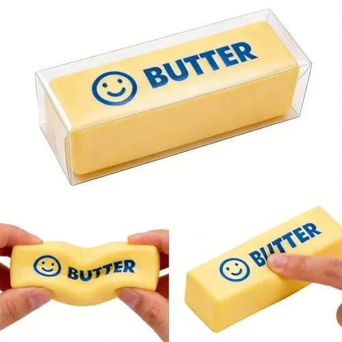Midou Slow Rising Dumpling Squishy Butter Toy 14 cm (5.5 inches) | Non-Toxic Polyurethane for Stress Relief thumbnail 1